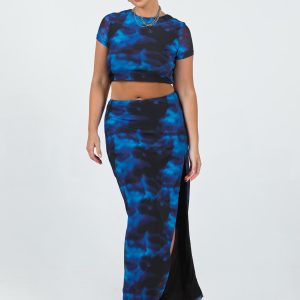 Rosie Mesh Set Blue Multi