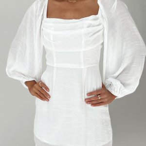 Warra Mini Dress White