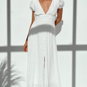 Attal Midi Dress White