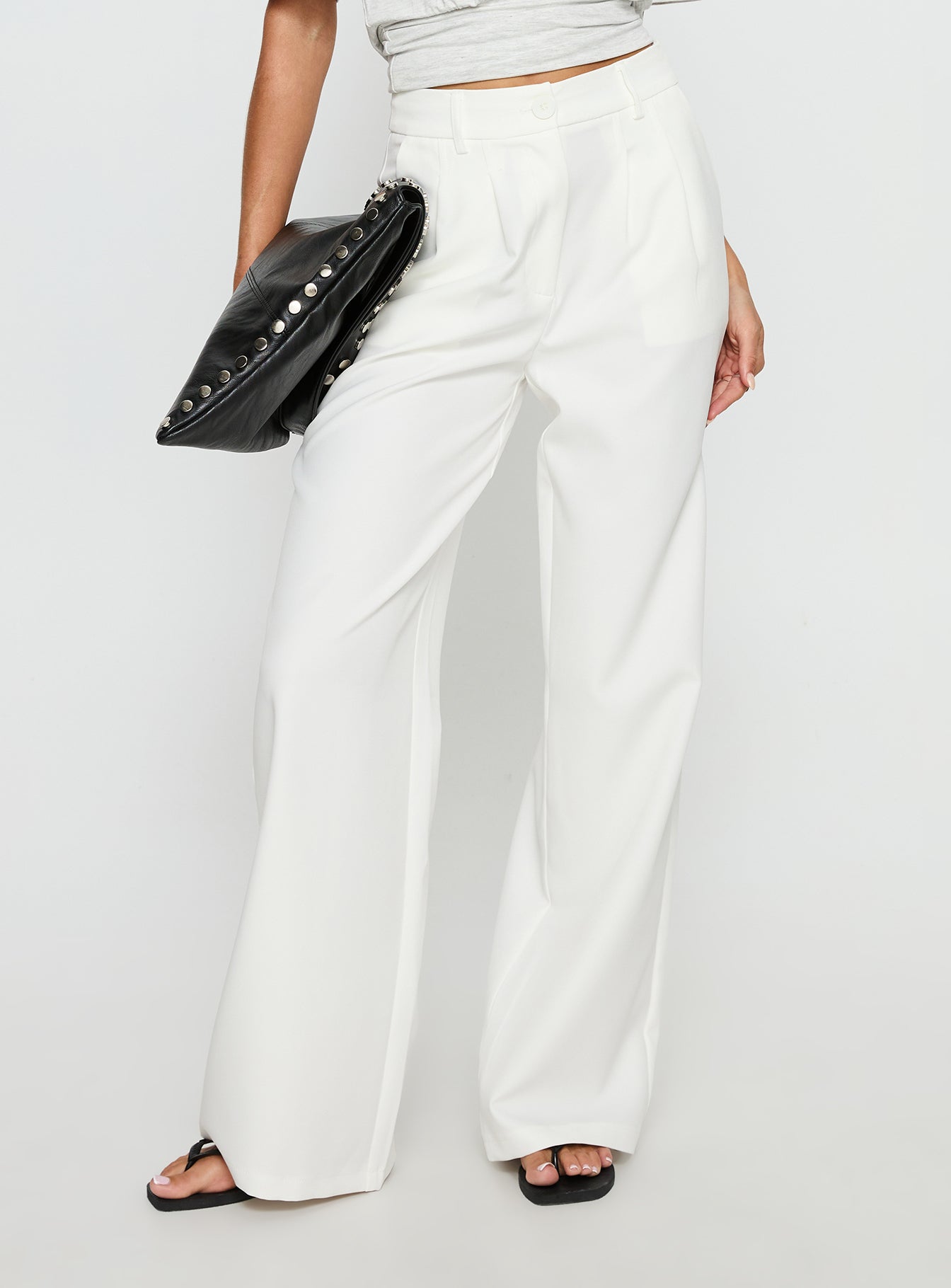 Archer Pants White Petite - Image 2