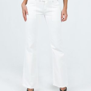 Corso Low Rise Jeans White
