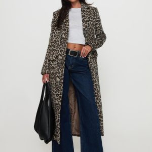 Cosmo Please Coat Leopard