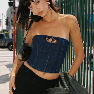 Celasco Denim Top Denim