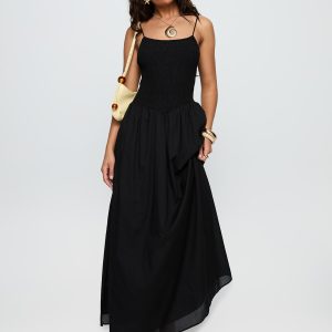 Carys Maxi Dress Black