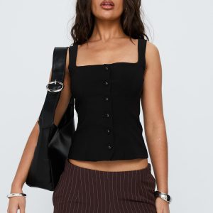 Zamie Top Black