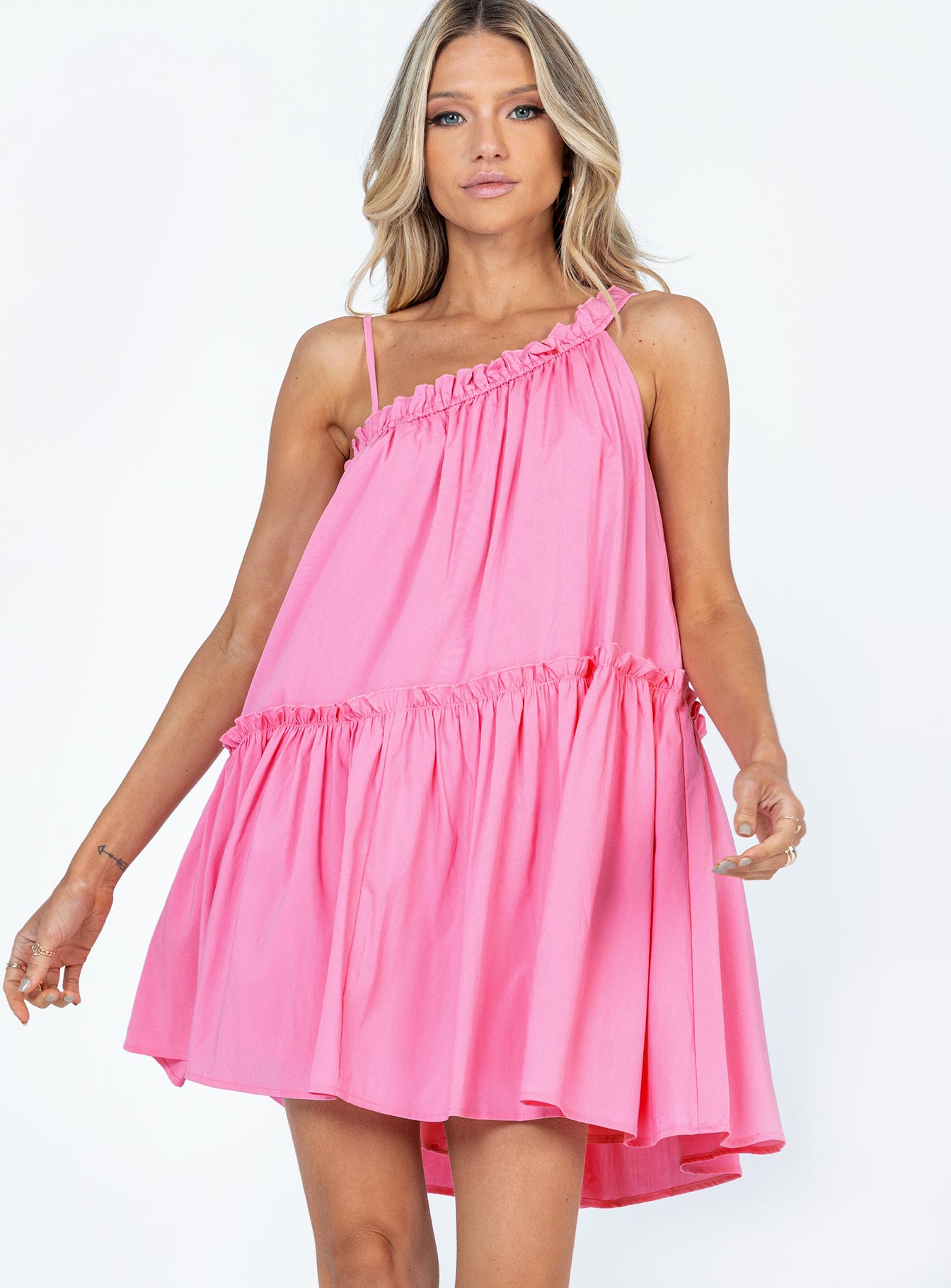 Subi Mini Dress Pink - Image 2