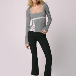 Everyday Flared Pants Black