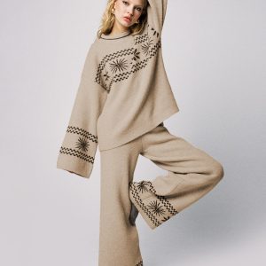 Anok Star Pants Brown / Cream
