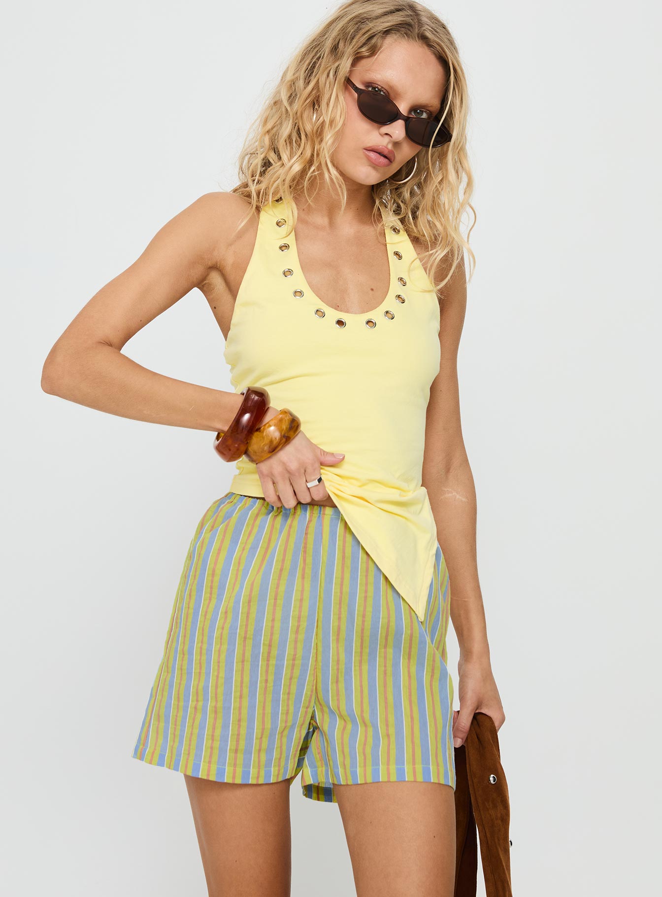 Tropic Babe Short Multi Stripe - Image 2