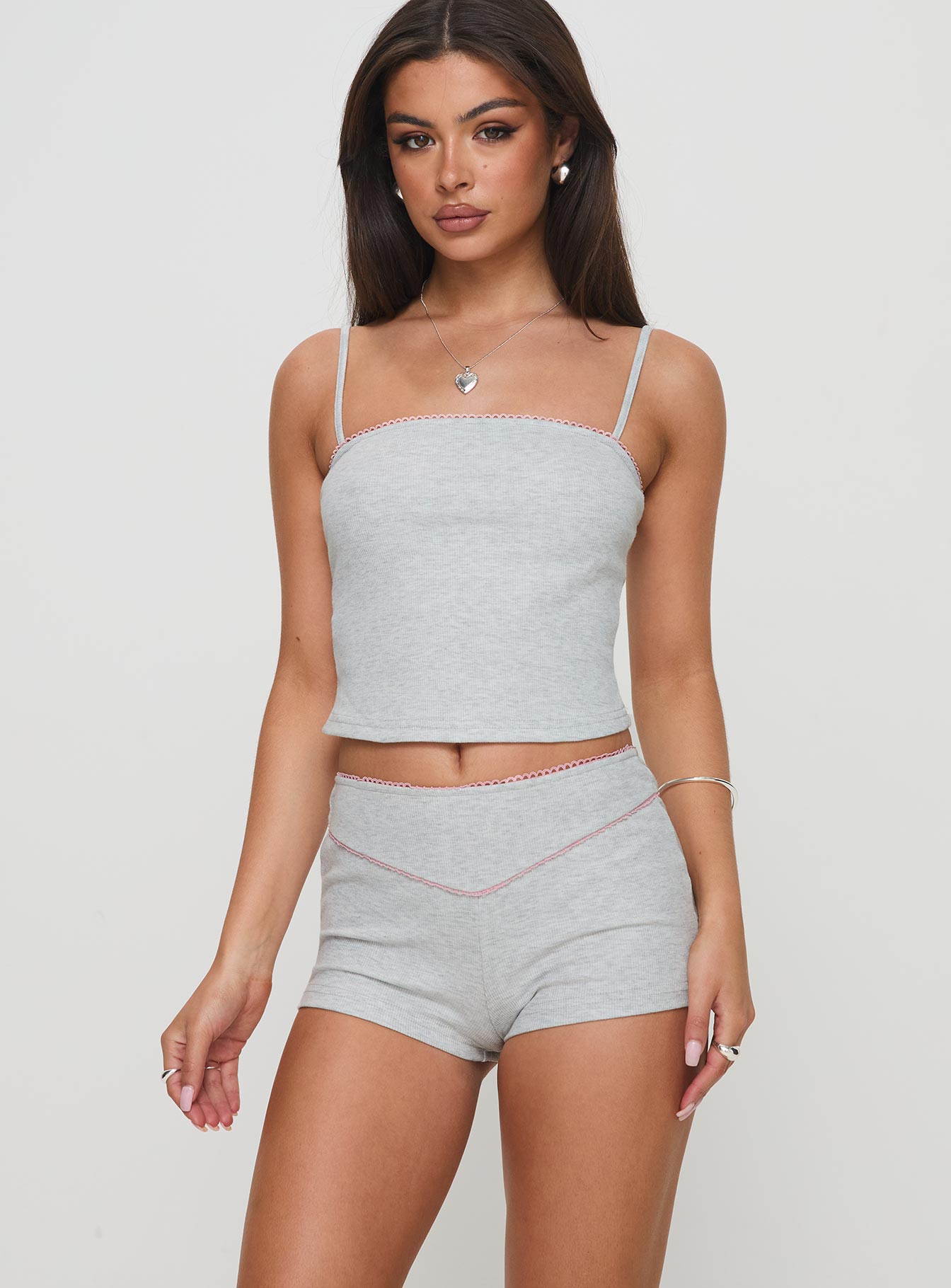 Unfolding Rib Sleep Set Grey Marle - Image 2