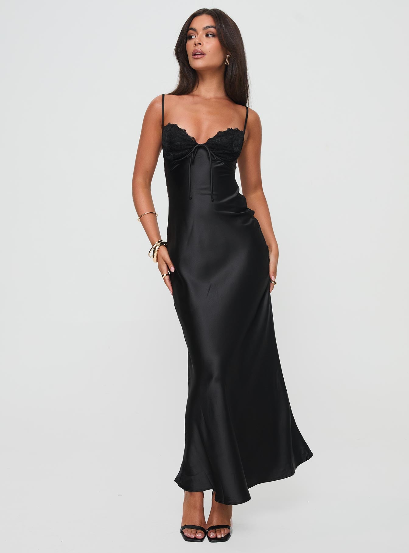Fadyen Bias Cut Maxi Dress Black - Image 2