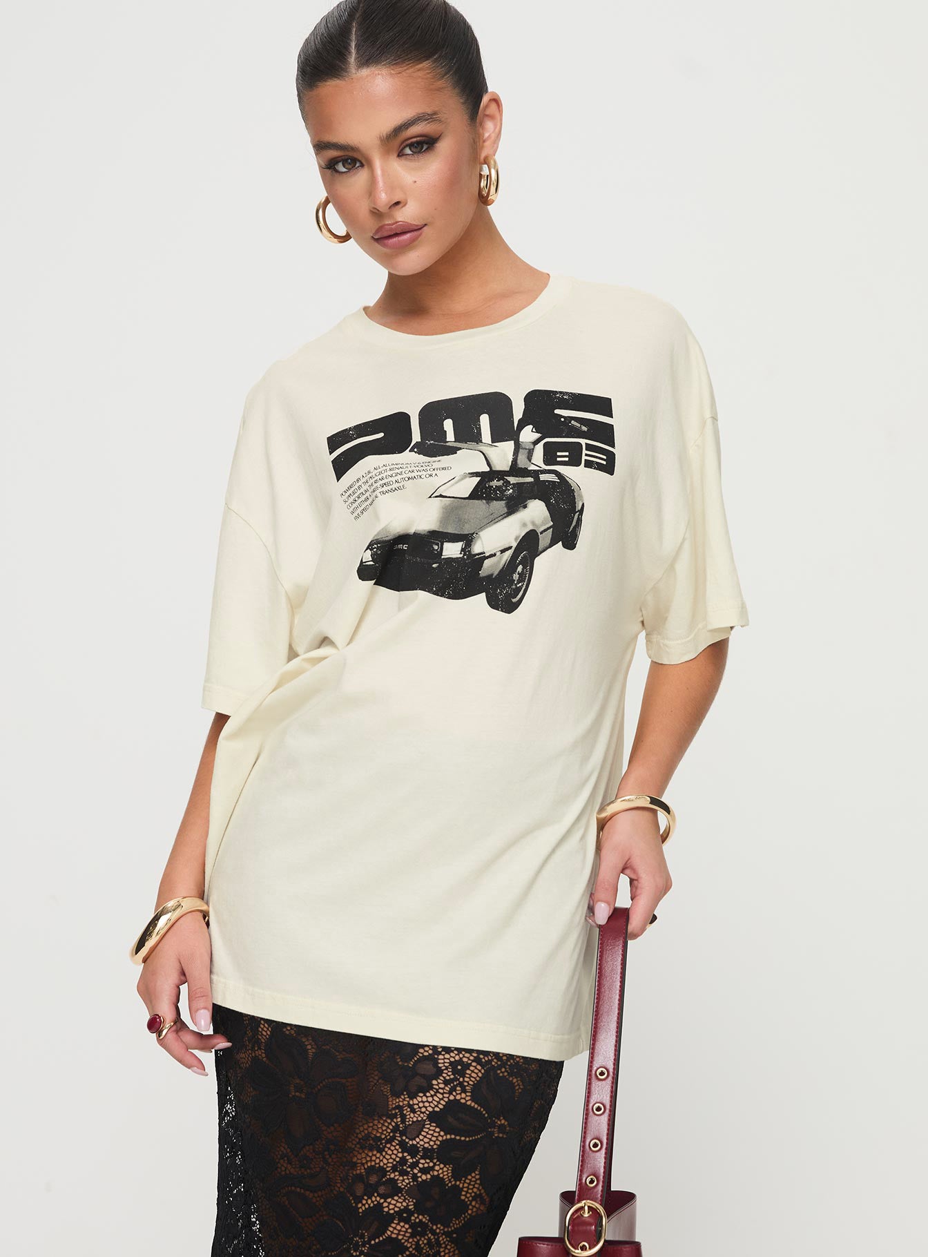 Dmc 83 Tee White - Image 2