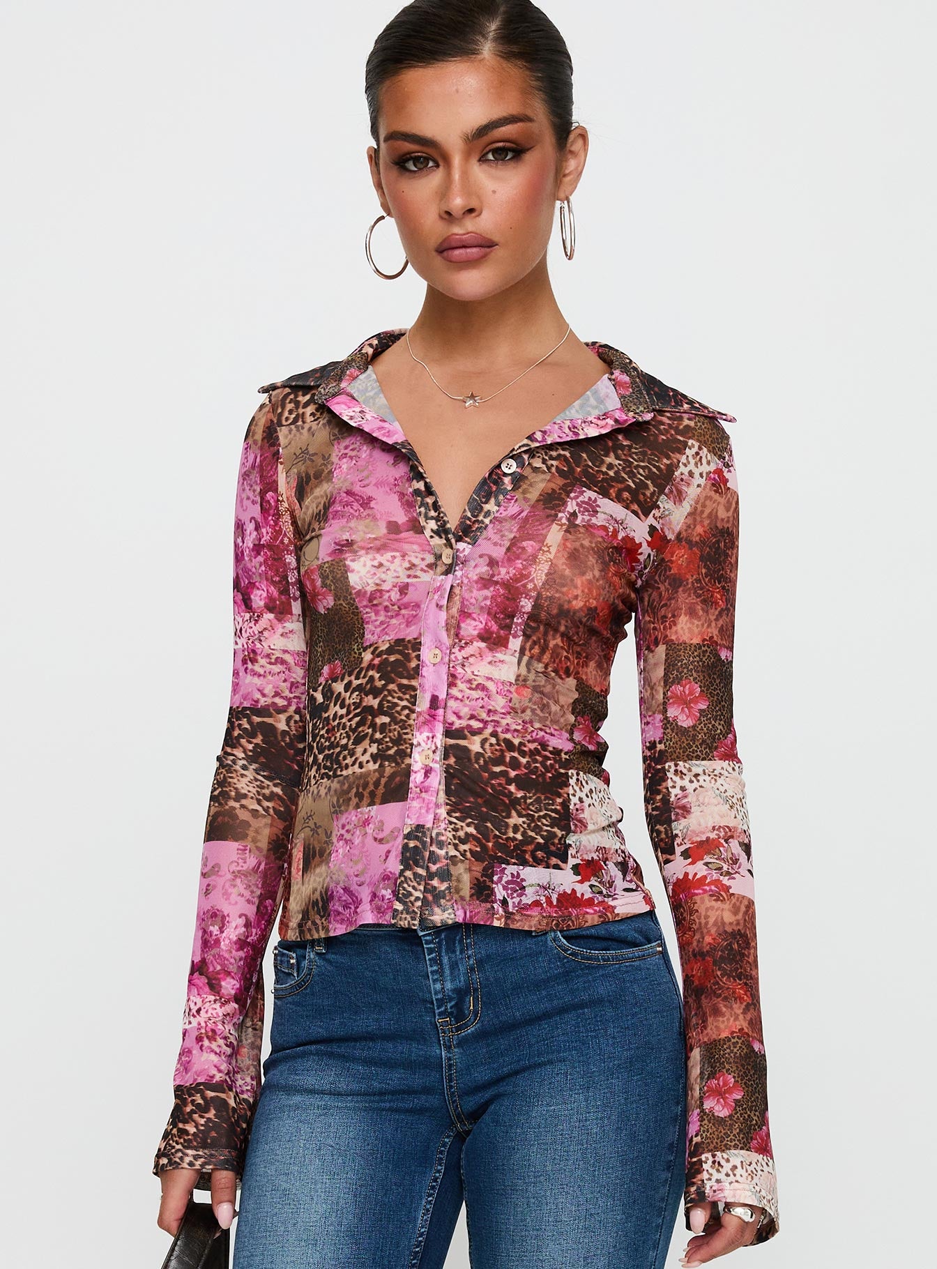 Maribou Long Sleeve Top Multi - Image 2