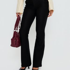 Dariana Flare Pants Black