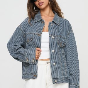 Eternal Sunshine Jacket Dark Wash Denim