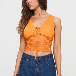 Isolde Top Orange