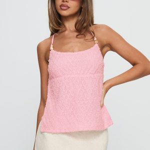 Aleris Backless Top Pink