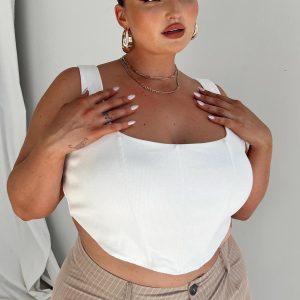 Kaeshia Rib Bustier Curve