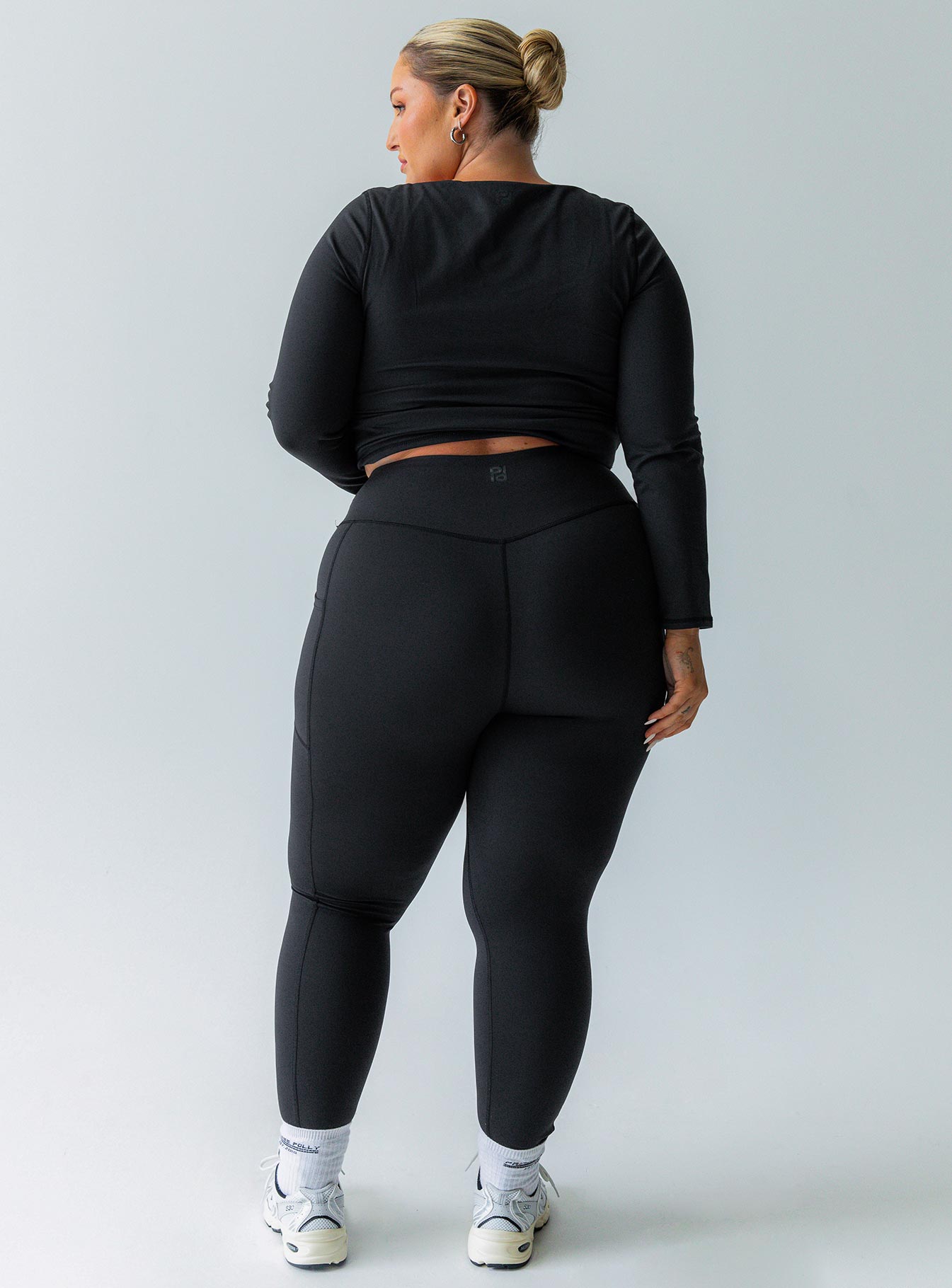 Achieve Activewear Leggings Black Curve - Image 2