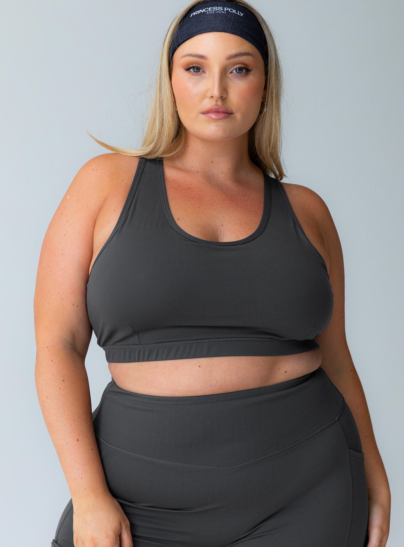Energised Activewear Top Grey Curve - Image 2