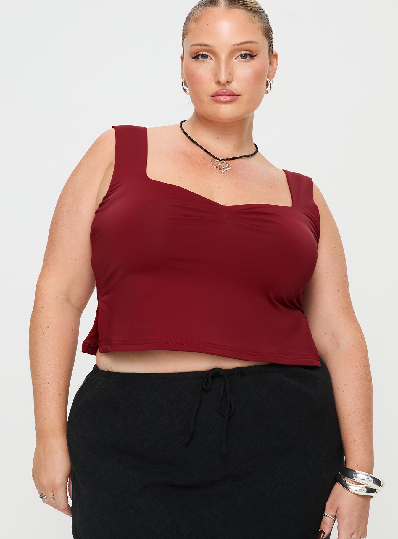 Rehna Top Burgundy Curve - Image 2