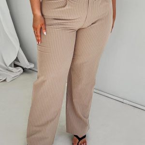 Titius Pants Beige Curve