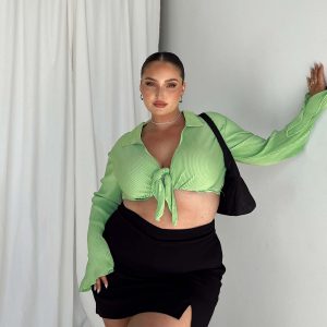 Venga Long Sleeve Top Green Curve