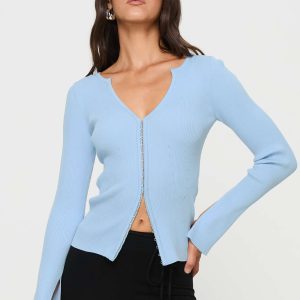 Selections Long Sleeve Top Blue