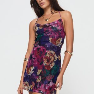 Celena Mini Dress Multi Floral