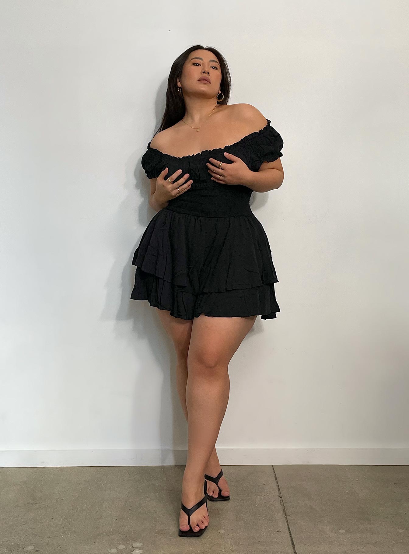 The Love Galore Romper Black Curve - Image 8