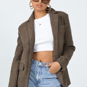 Charter Blazer Brown