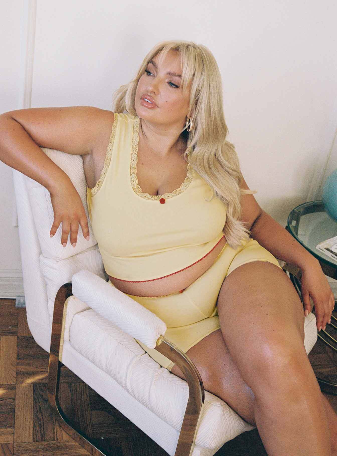 Morning Tea Sleep Set Yellow Curve