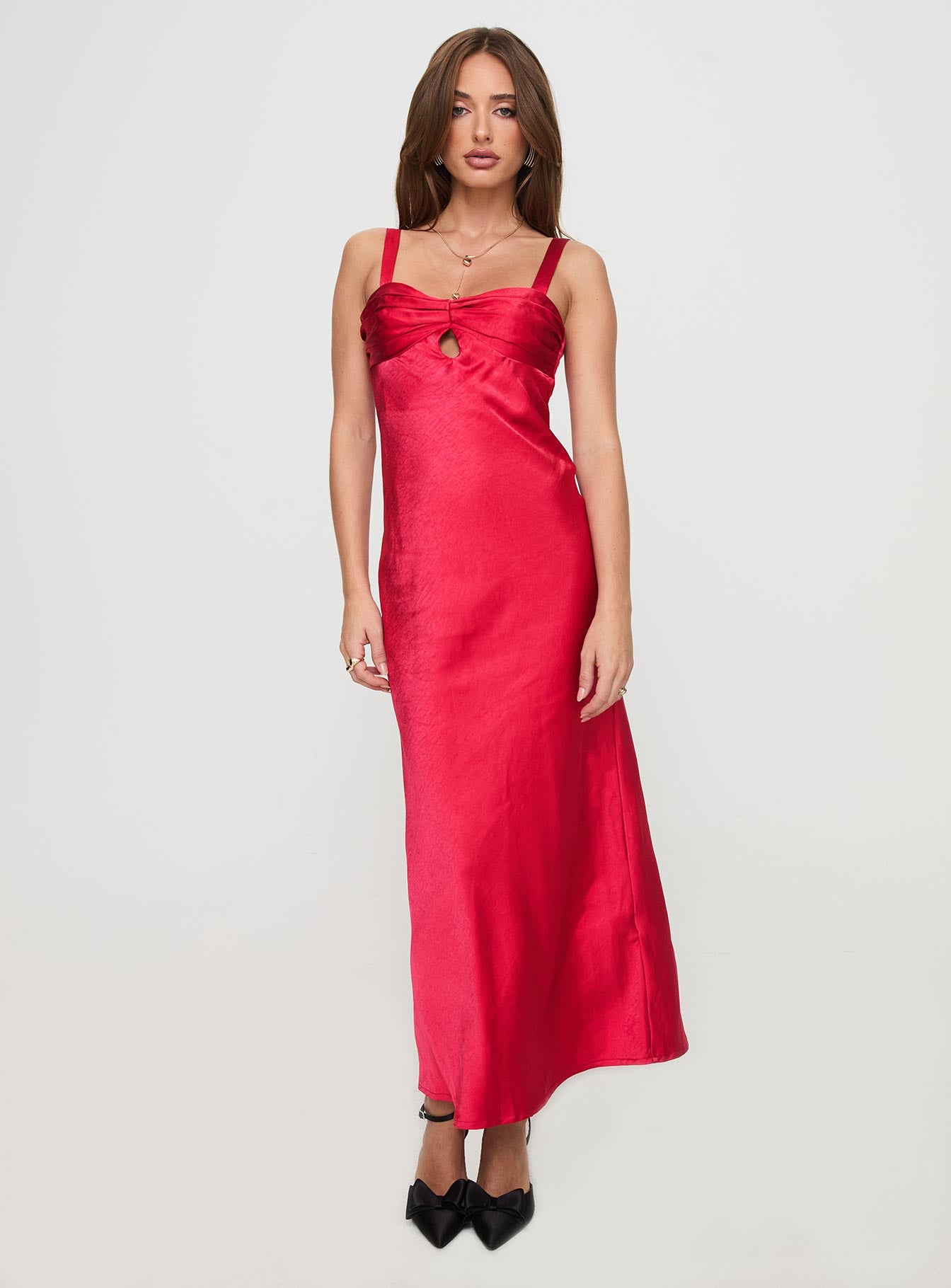 Joane Maxi Dress Red