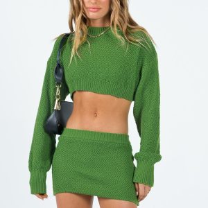 Akalia Knit Set Khaki