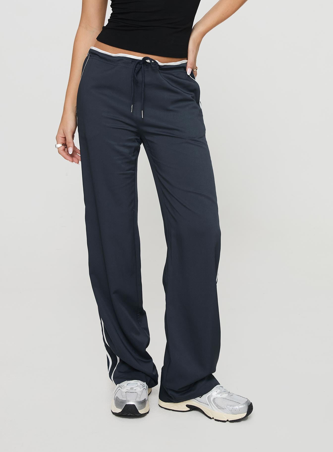 Maranie Pants Navy/ White - Image 2