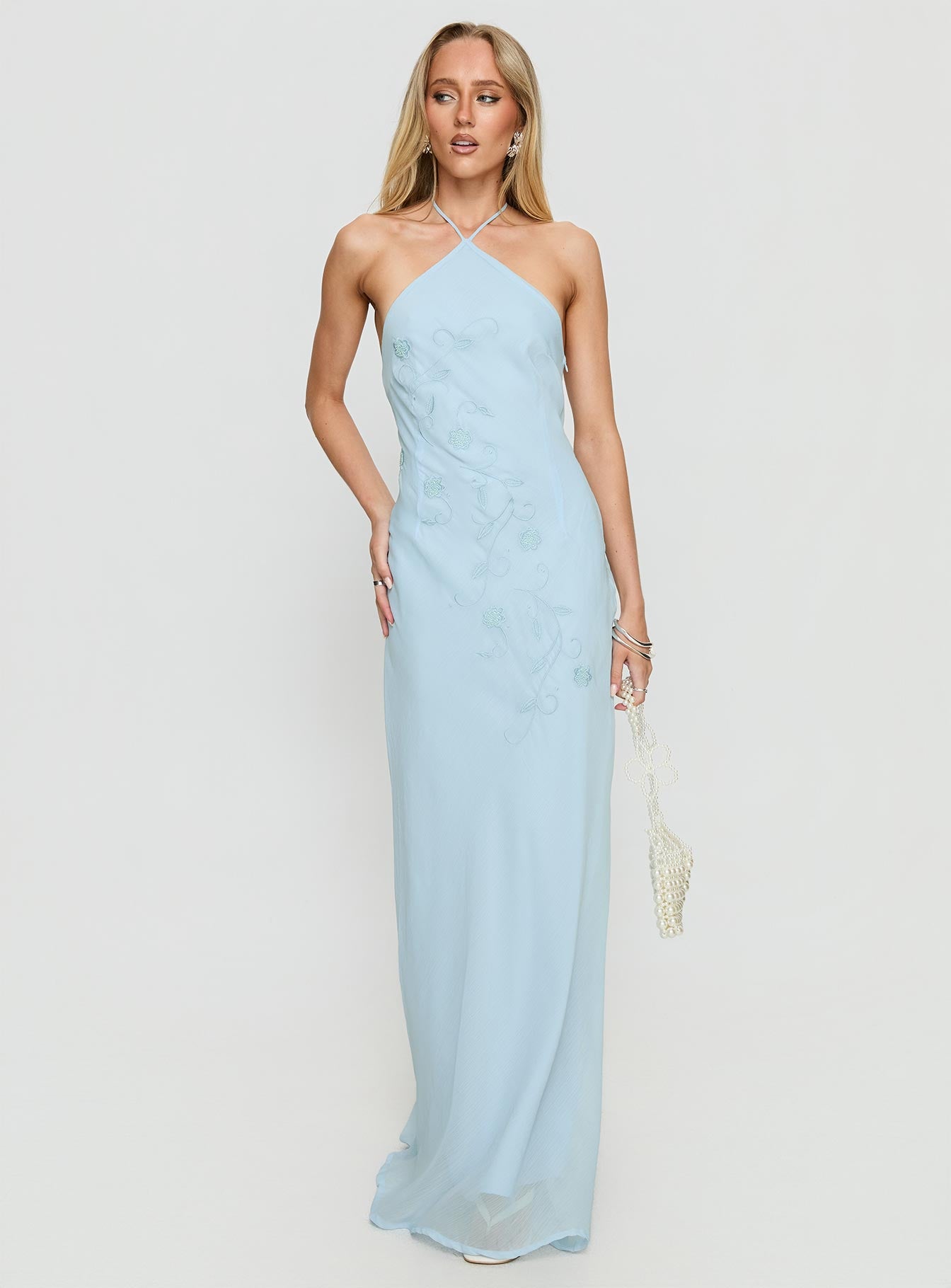 Epilogues Arrowhead Maxi Dress Blue - Image 2