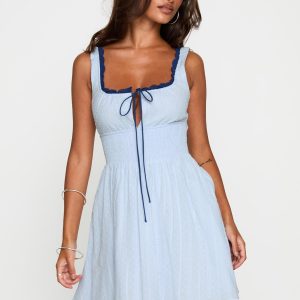 Natilda Mini Dress Blue