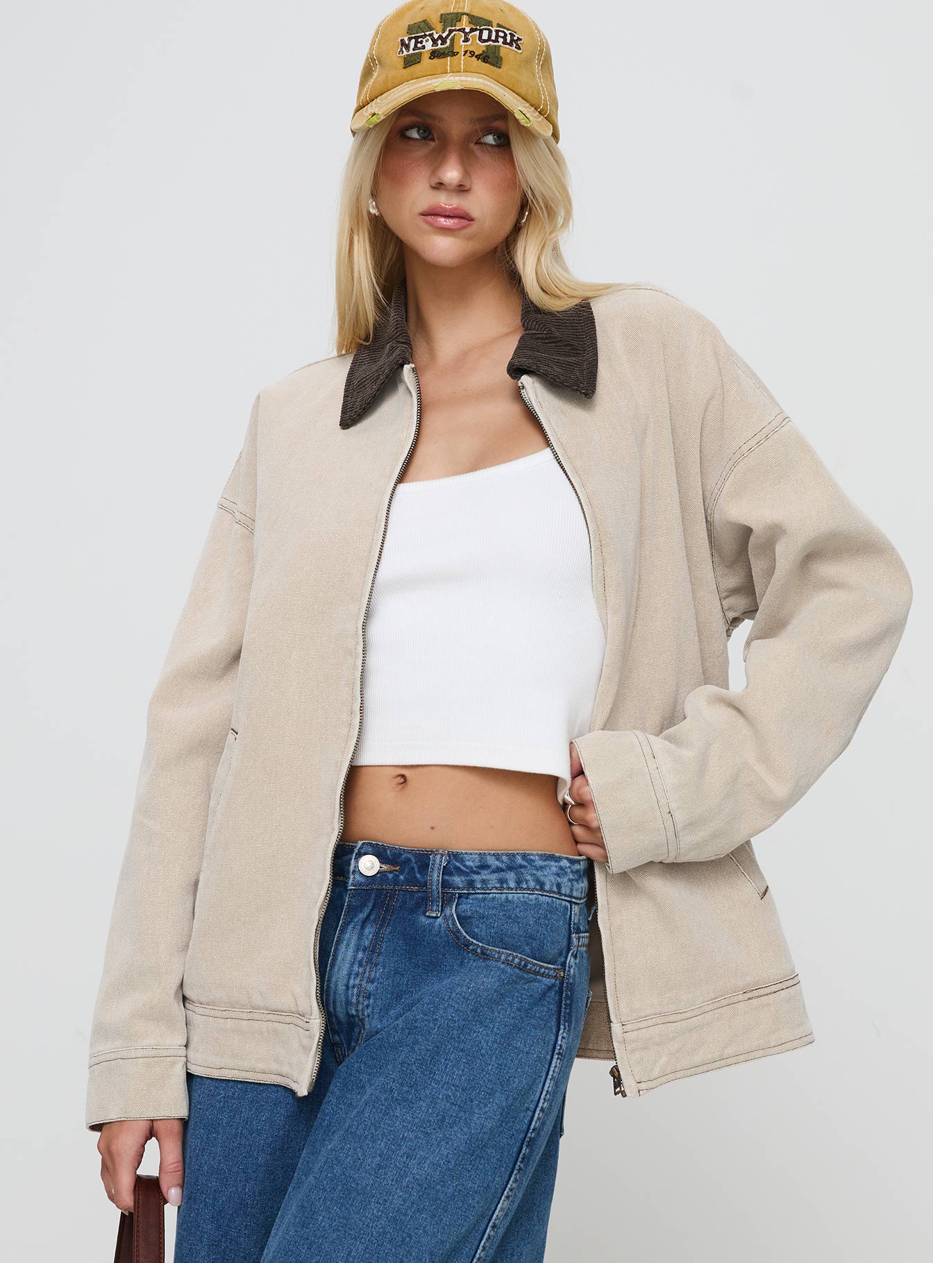 Workwear Jacket Stone - Image 2