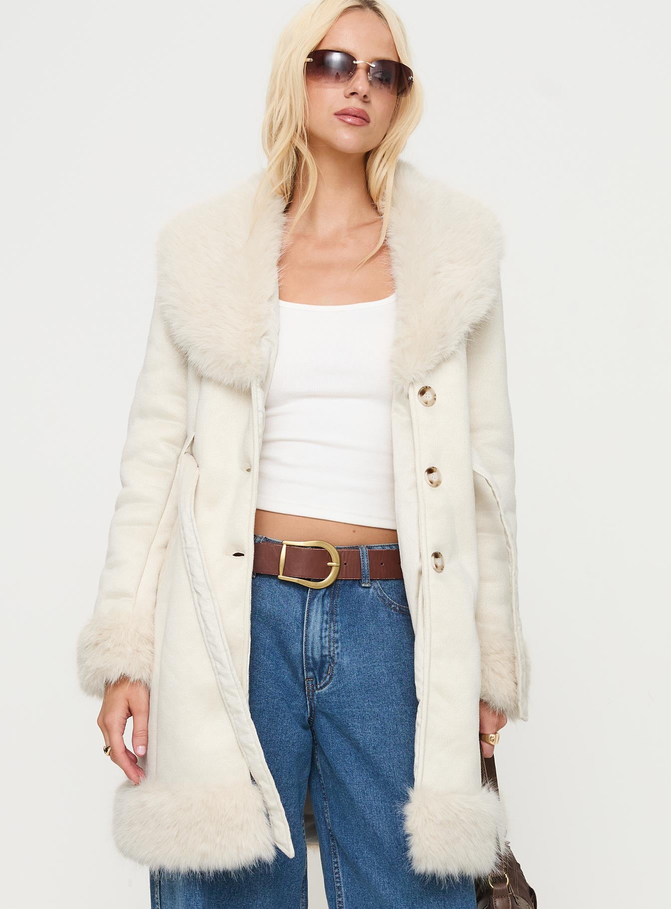 Simmer Lane Coat Tan - Image 2