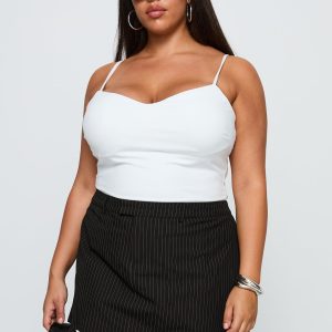 Feminique Skort Black Stripe Curve