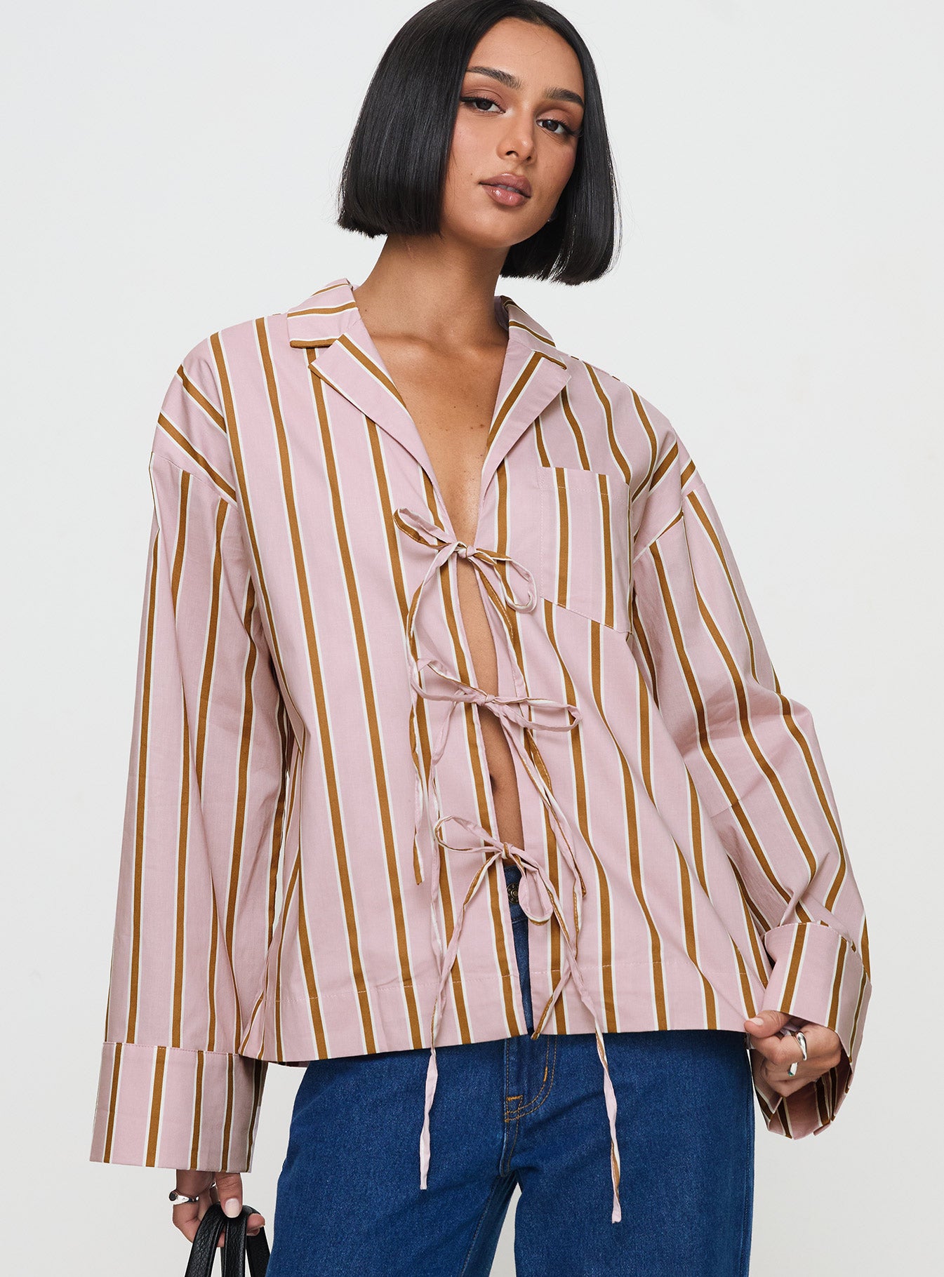 Spiri Shirt Pink Stripe - Image 2