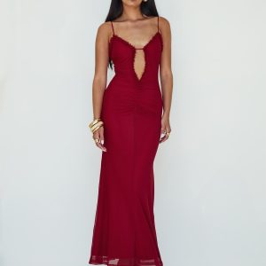 Capisce Maxi Dress Red