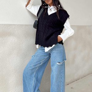 Teags Jeans Mid Wash Denim