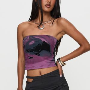 Cherry Lips Tube Top Multi
