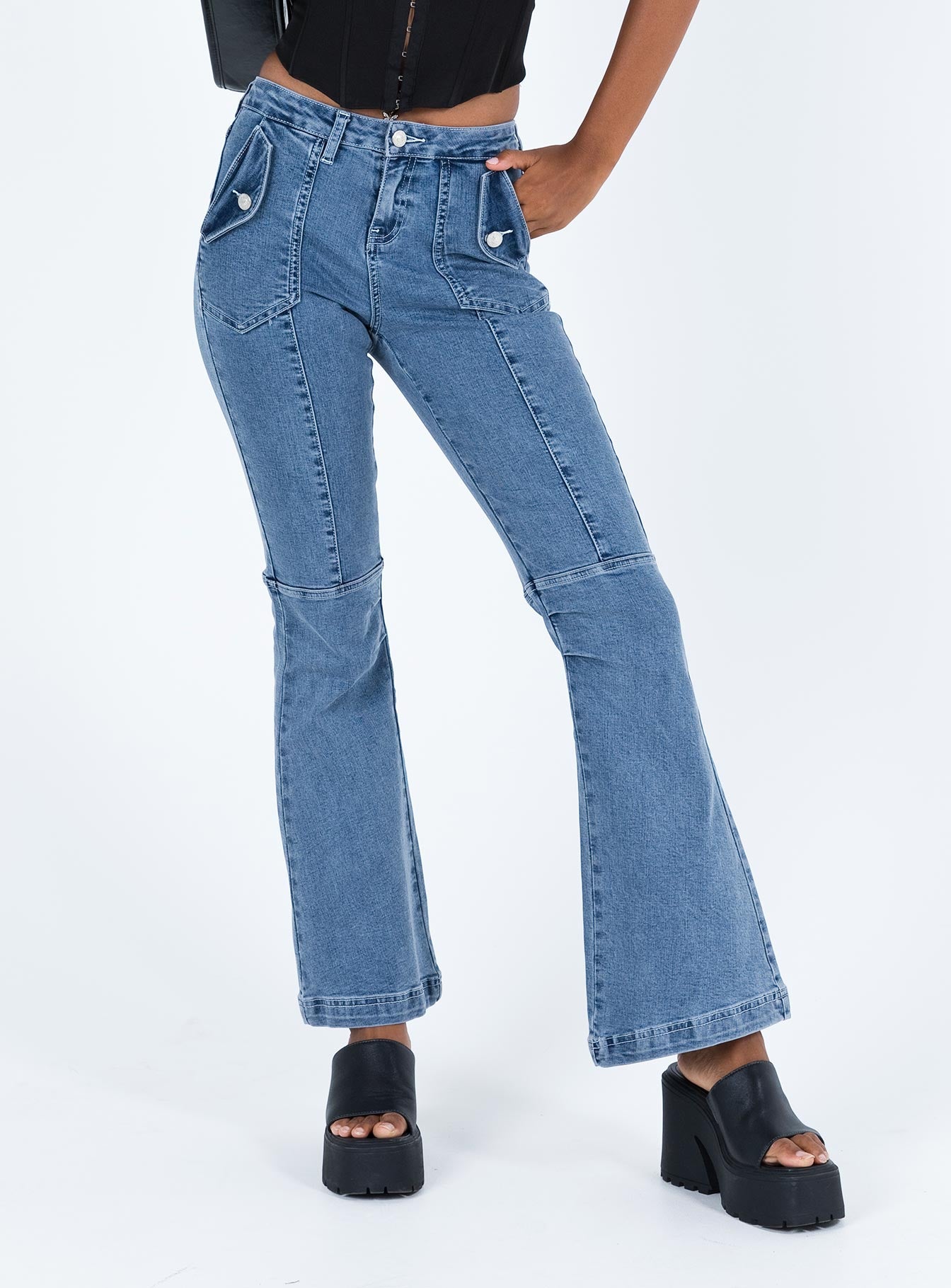 Formont Jeans Mid Wash Denim - Image 2