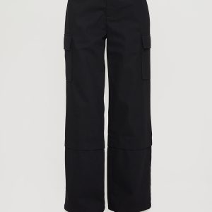 Raider Low Waist Cargo Pant Black