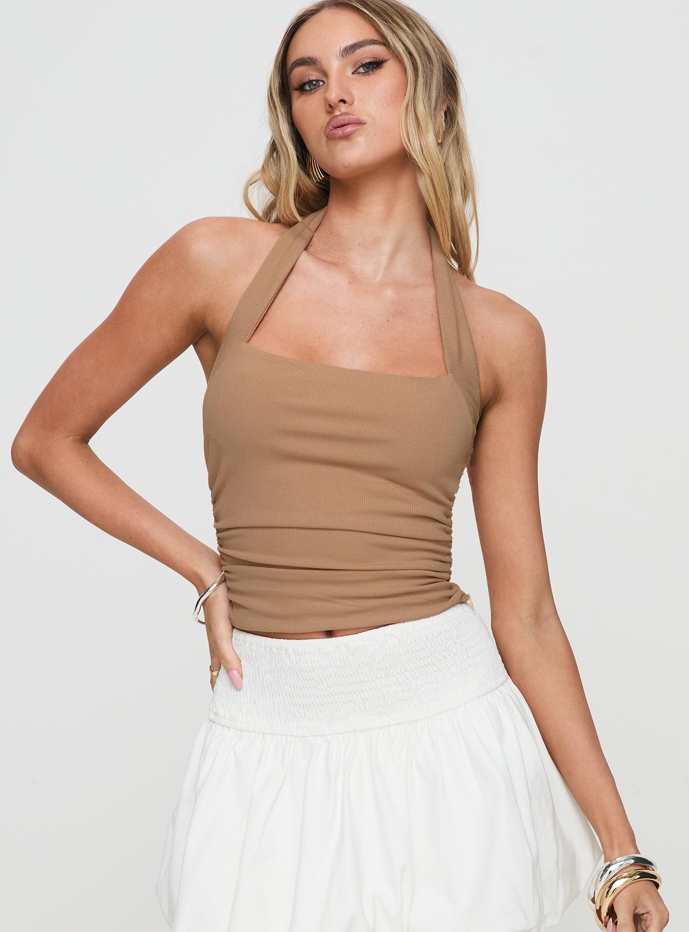 Roxanna Top Beige - Image 2