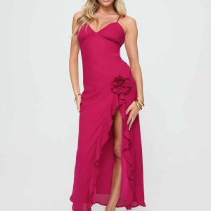 Thalassa Maxi Dress Red