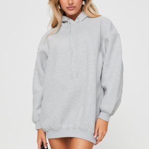 Alvon Hooded Sweatshirt Grey