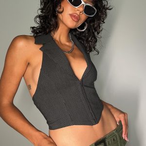 Everest Vest Top Black